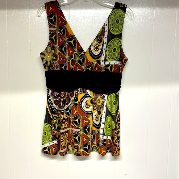 R&M Richard’s Sleeveless Top Sz 14P - Picture 3 of 7